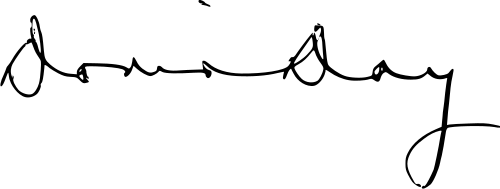 דוריס דיי חתימה