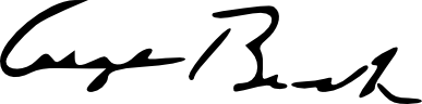 George H. W. Bush Signature