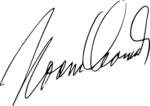 Noam Chomsky Signature