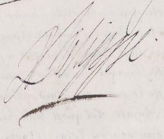 Philippe I, Duke of Orléans Signature