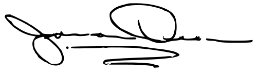ג'יימס דין חתימה