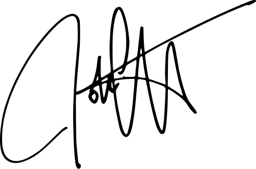 ג'ון סינה חתימה