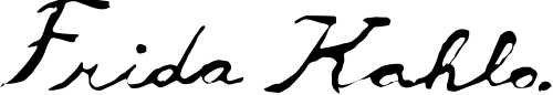 פרידה קאלו חתימה