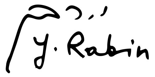 Yitzhak Rabin Signature